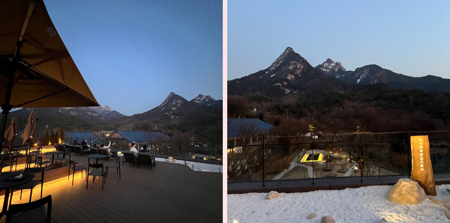 스타벅스-더북한산점-루프탑-풍경