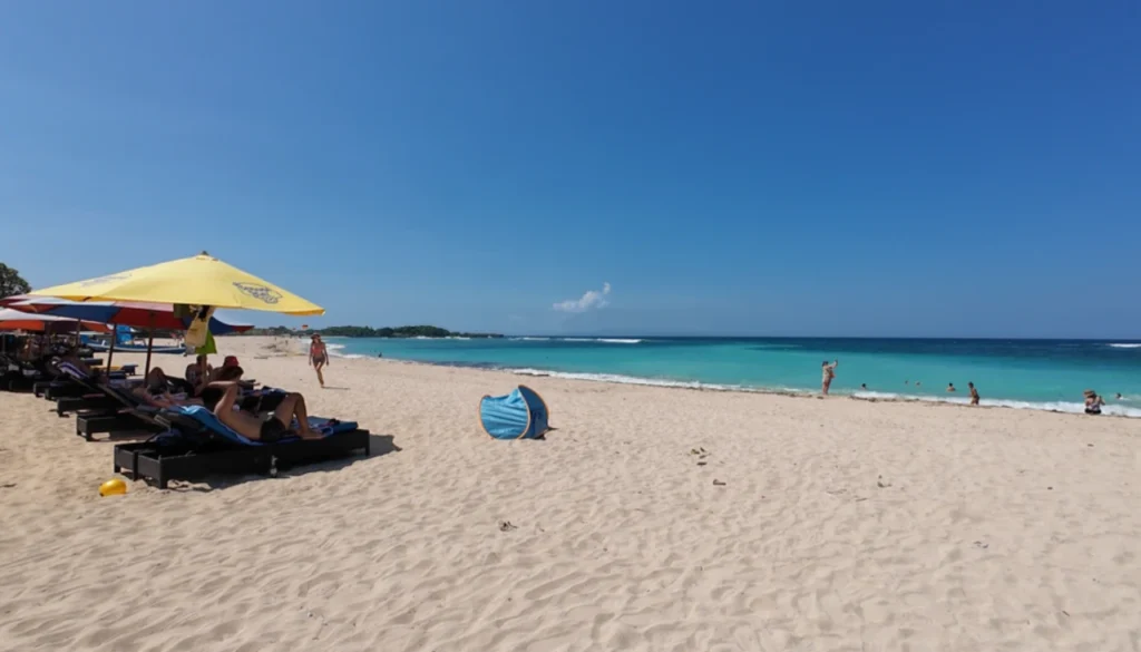 누사두아-해변의모습