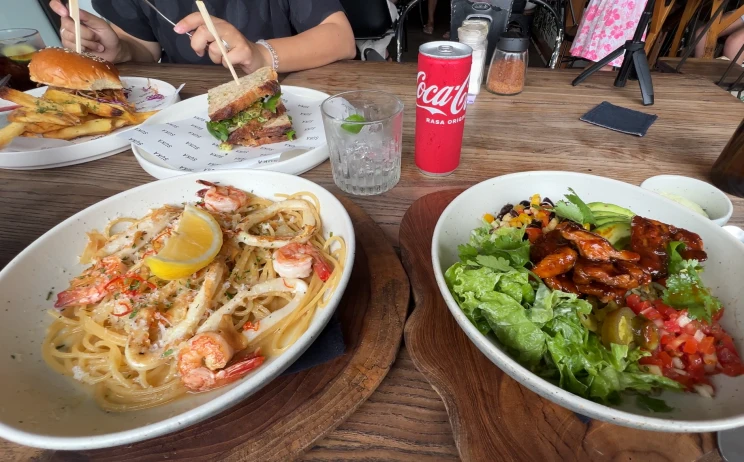 수카에스프레소에서-주문한-음식