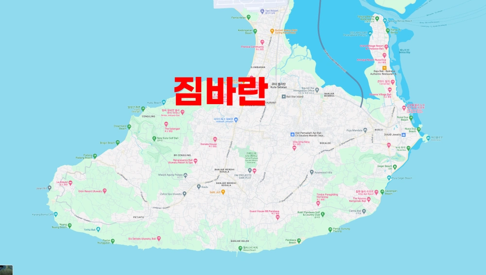 지도상의-짐바란-위치