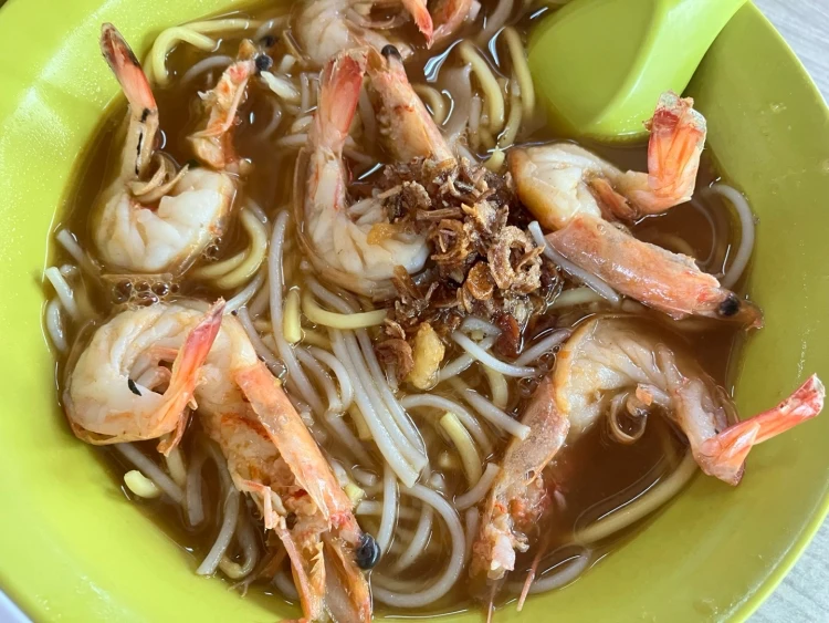 싱가포르-원조-새우국수