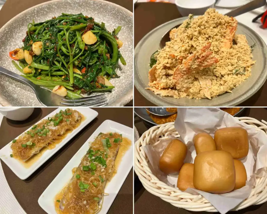 점부시푸드에서-주문한-음식들