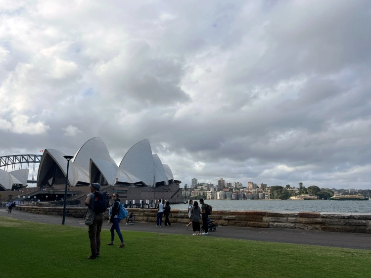 로얄보타닉가든에서-바라본-오페라하우스