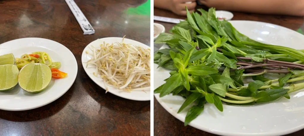 포킴흥에서-제공되는-나물