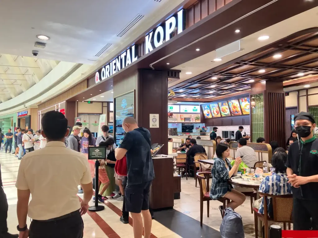 말레이시아-오리엔탈-코피의-입구