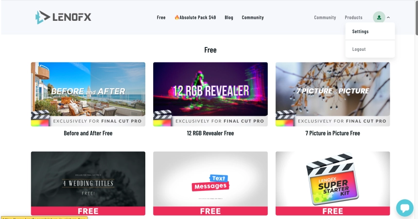 파이널컷-무료템플릿-다운로드