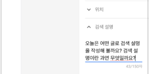 블로그스팟의-검색설명-사용법