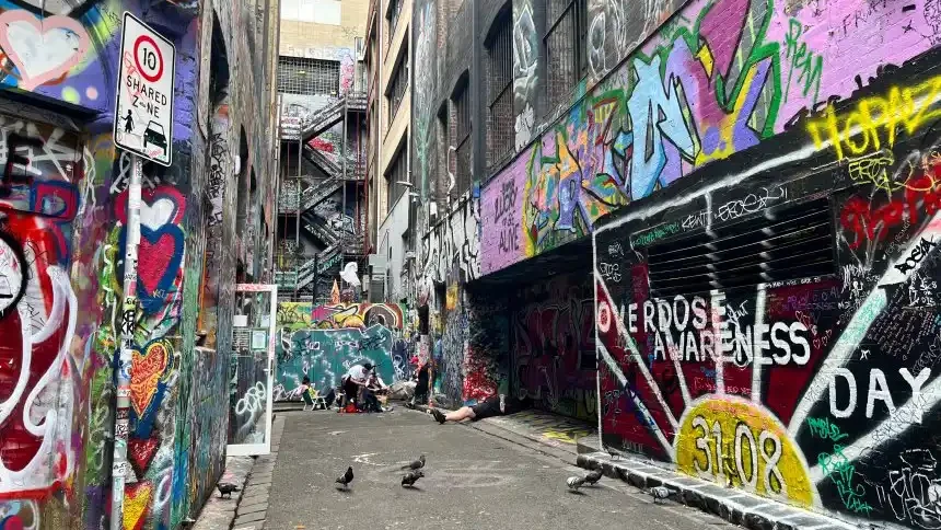 멜버른의-예술거리-호져레인