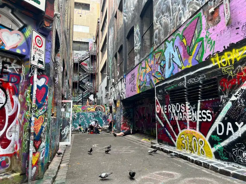 멜버른의-예술거리-호져레인