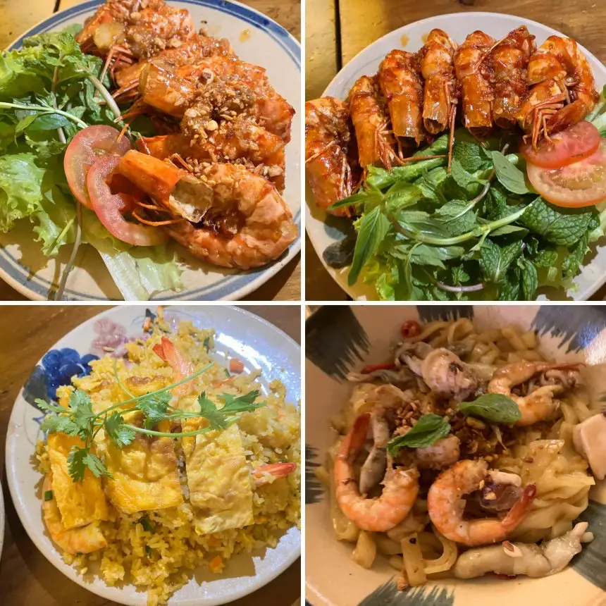 짜오마오에서-주문한-음식들