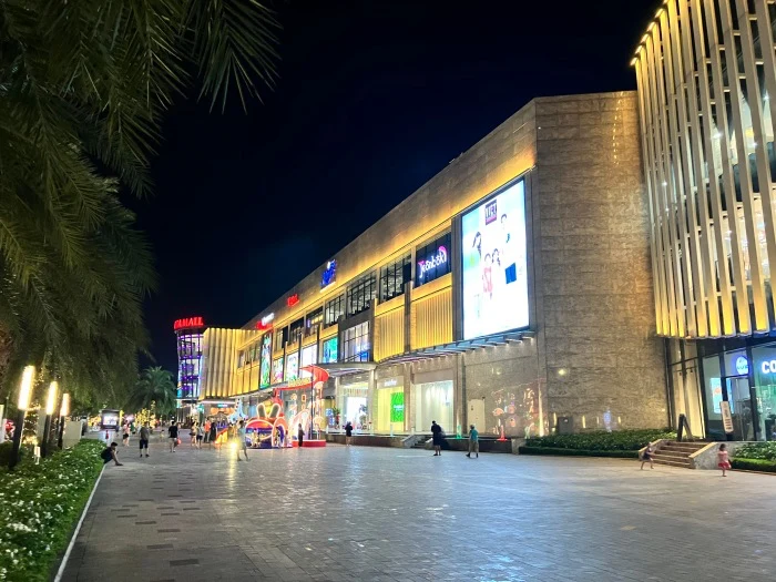 빈컴-메가몰의-밤외경