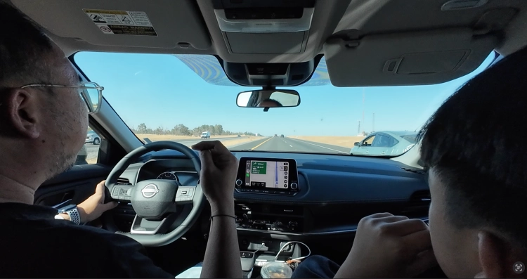 시애틀로가는-렌터카-차안