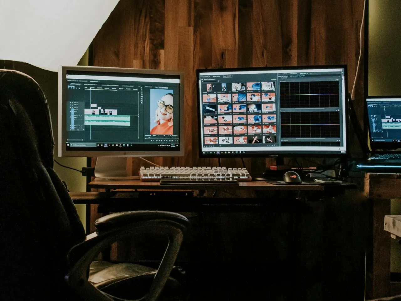 편집시-사용하는-듀얼모니터