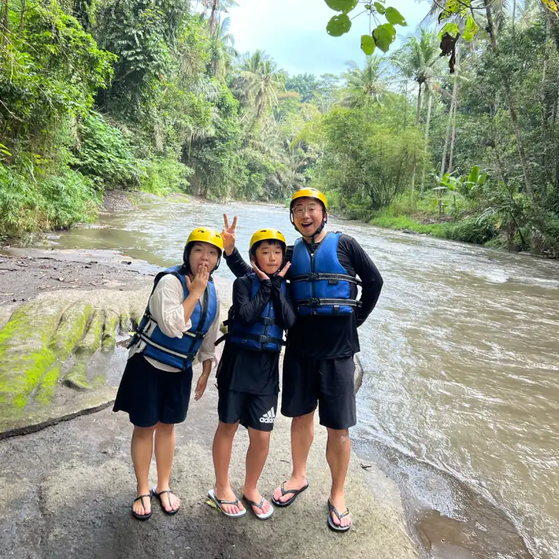 래프팅-기념-가족사진