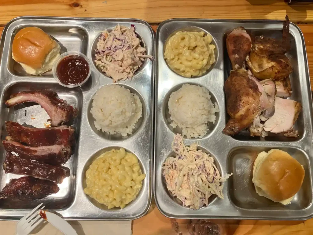 치후BBQ에서-주문한-음식