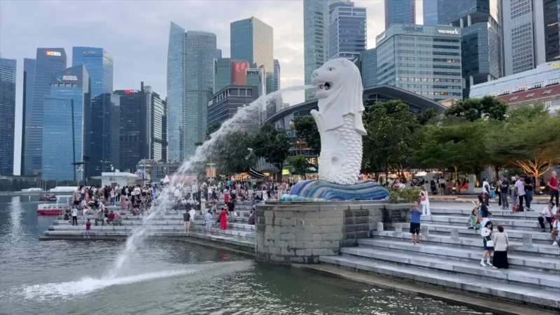 싱가포르-랜드마크-머라이언