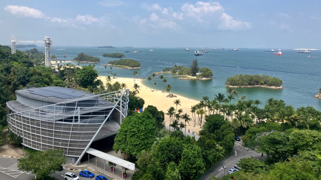 케이블카에서-본-센토사섬